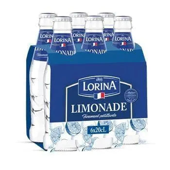 Lorina Handmade Lemonade Bottle Glass Pack 6x20cl