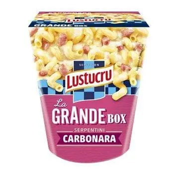 Lustucru  Lunch Box Torti Pasta Carbonara - 360g