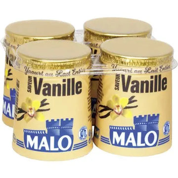 Malo Vanilla yoghurt 4x125g