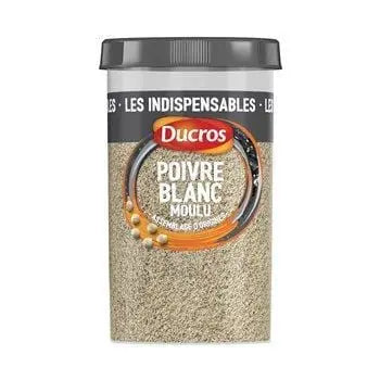 Ducros White Pepper Maxi 90g