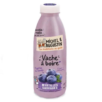 Michel et Augustin Wild Blueberry Drinking Yoghurt 500ml