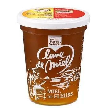 Lune de Miel Honey Miel de Fleurs Naturel 1kg