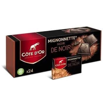 Cote d'Or Mignonnettes Noir de Noir 24x10g
