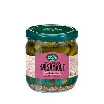 Jardin D'Orant Mini Pickles With Balsamic Condiment 185g