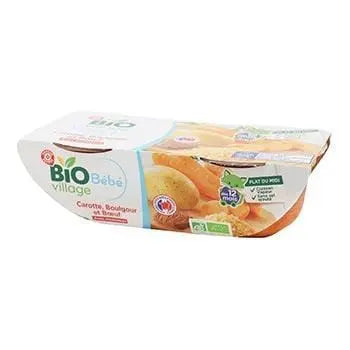 Bio Village Baby Carrot Beef 12 months 2x200g