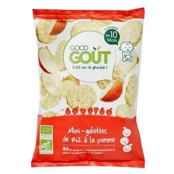 Good Gout Mini Organic Apple Rice Cake 40g