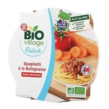 Bio Village Baby Spaghetti Bolognese Plate 230g