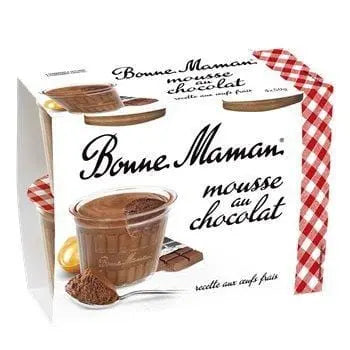 Bonne Maman Chocolate Mousse 4x50g