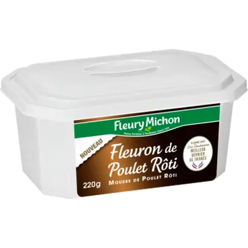 Fleury Michon Roast Chicken Mousse 220g