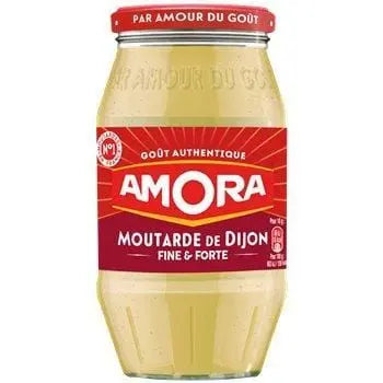 Amora Fine & Strong Dijon Mustard 440g - French Mustard – Epicerie