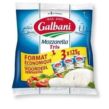 Mozzarella Santa Lucia 3x125g