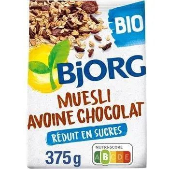 Bjorg Milk Chocolate Oatmeal Muesli 375g