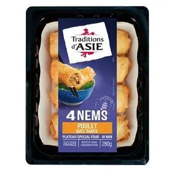 Asian Traditions Chicken Nems (x4) 280g