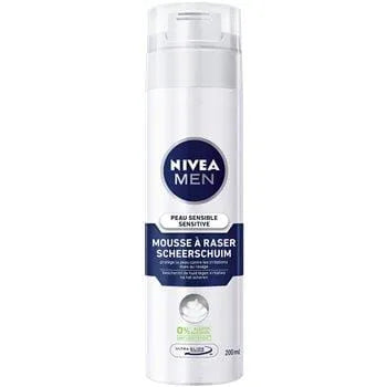 Mousse à raser Nivea Men  Peau sensible - 200ml