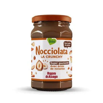 Nocciolata Organic Chocolate Spread Crunchy 270g