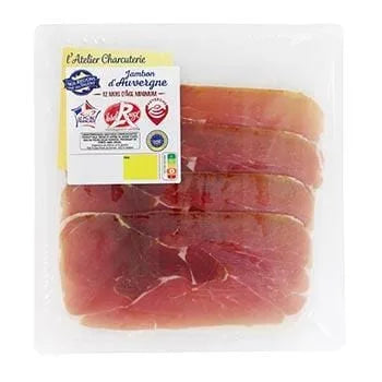 IGP Jambon auvergne label rouge Nos Régions Ont Du Talent 100g