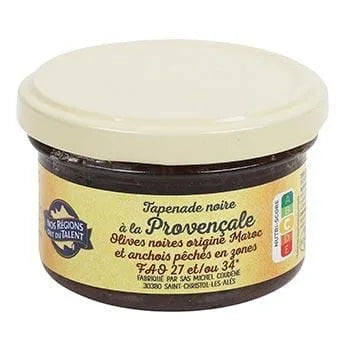 Tapenade noire provence Nos Régions ont du Talent 90g