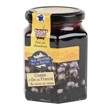Confiture cassis Ile de France Nos Régions ont du Talent 315g