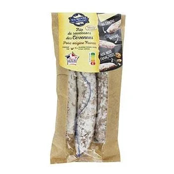 Saucissons des Cévènes Nos régions ont du talent - 3x115g