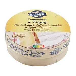 Nos Regions Camembert d'Isigny au Lait de Vache 250g