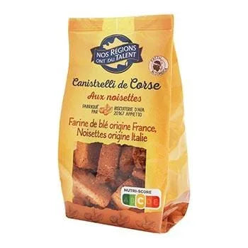 Canistrelli de corse noisettes Nos Régions Ont Du Talent 300g