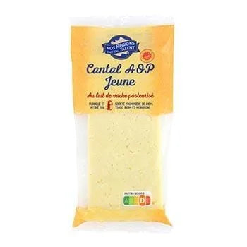 AOP Cantal jeune pasteurisé Nos Régions Ont DuTalent 200g