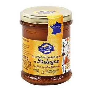 Nos Regions Caramel Salted Butter Flower of Guerande Salt 200g