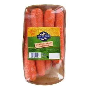 Carotte des sables des Landes Nos Régions ont du Talent - 1kg
