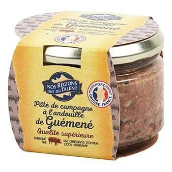 Pâté de campagne à l'Andouille Nos Régions ont du Talent 180g