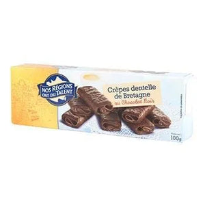 Nos Regions Crepes Dentelles Chocolate 100g