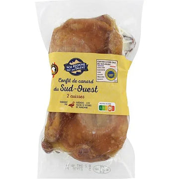 Nos Regions Fresh Confit Duck from South West 2 Legs 420g