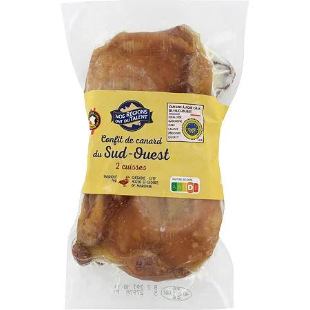 Nos Regions Fresh Confit Duck from South West 2 Legs 420g