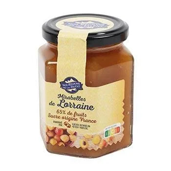 Confiture mirabelles Lorraines Nos Régions ont du Talent 315g