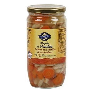 Nos Regions Mogettes with Carrots and Bacon 530g