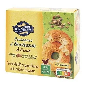 Nos Regions Couronne d'Occitanie A l'Anis 175g