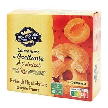 Nos Regions Couronne d'Occitanie Abricot 175g