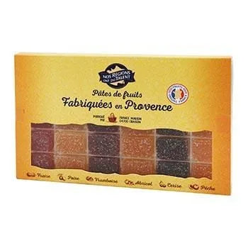 Pâtes de fruits Nos Régions ont du Talent - Etui festif - 300g