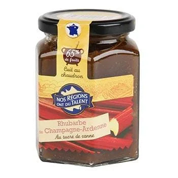 Confiture rhubarbe Nos Régions ont du Talent 315g