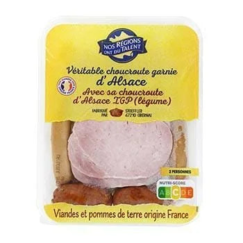 Choucroute Royale Nos Régions ont du Talent 920g