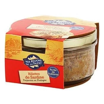 Rillettes de sardine Nos Régions ont du Talent 125g