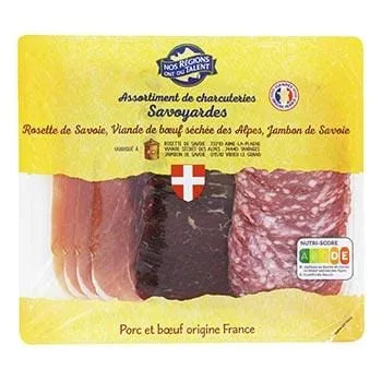 Assortiment charcuteries savoie Nos Régions Ont Du Talent 200g