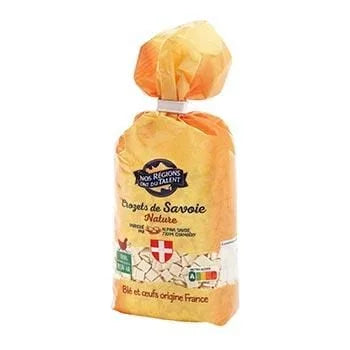 Pâtes Crozets de savoie nature Nos Régions Ont Du Talent 400g
