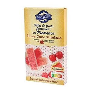 Nos Regions Strawberry Cherry Raspberry Fruit Paste 180g