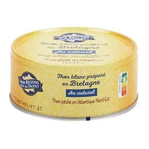 Nos Regions White Tuna Bretagne Nature 160g