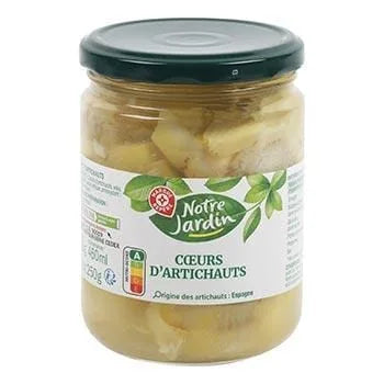 Coeurs d'artichaut Notre Jardin 245g