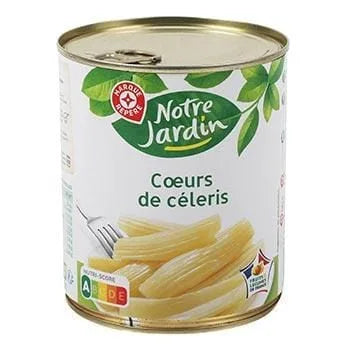 Coeurs de céleri Notre Jardin 530g