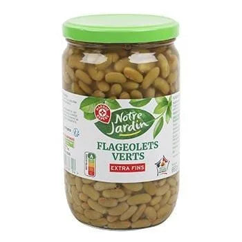 Flageolets verts Notre Jardin Extra Fins - 420g