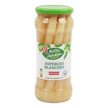 Asperges blanches Notre Jardin Grosses - 320g