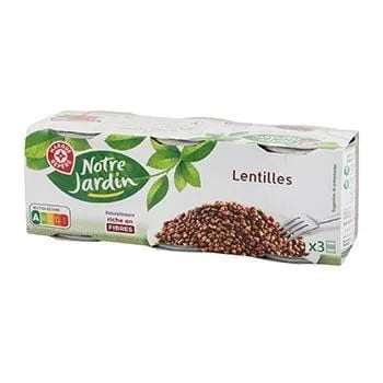 Lentilles Notre Jardin 3x130g