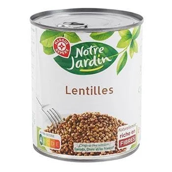 Lentilles Notre Jardin Préparées - 530g